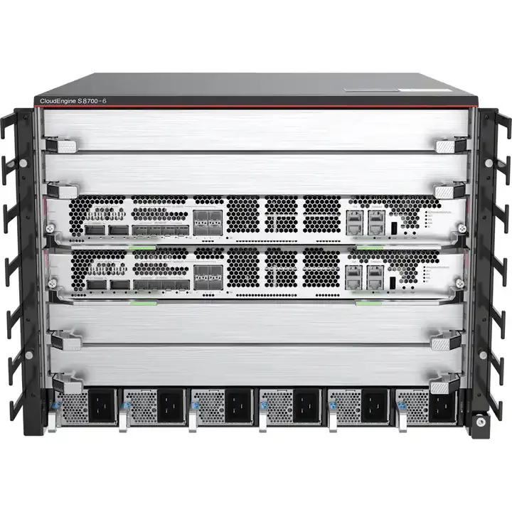 Cloudengine S8700-6 02116318 the Enterprise Rack Core Switch Has 6 Integrated Ports 0