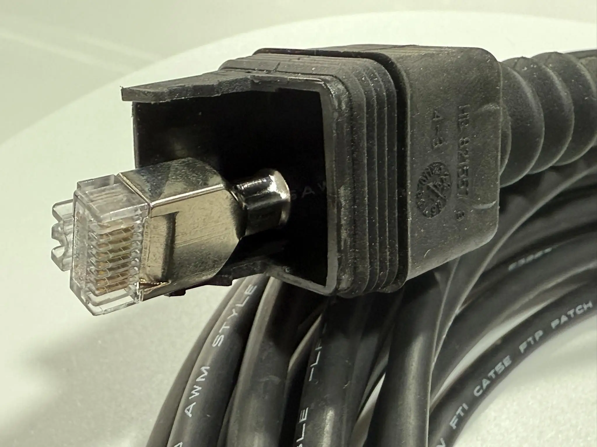 Base Station FTCR RJ45 Telecommunication Cable CAT5E 1m Copper Solid Conductor 8 Conductors Guangdong Made-boxintelecom