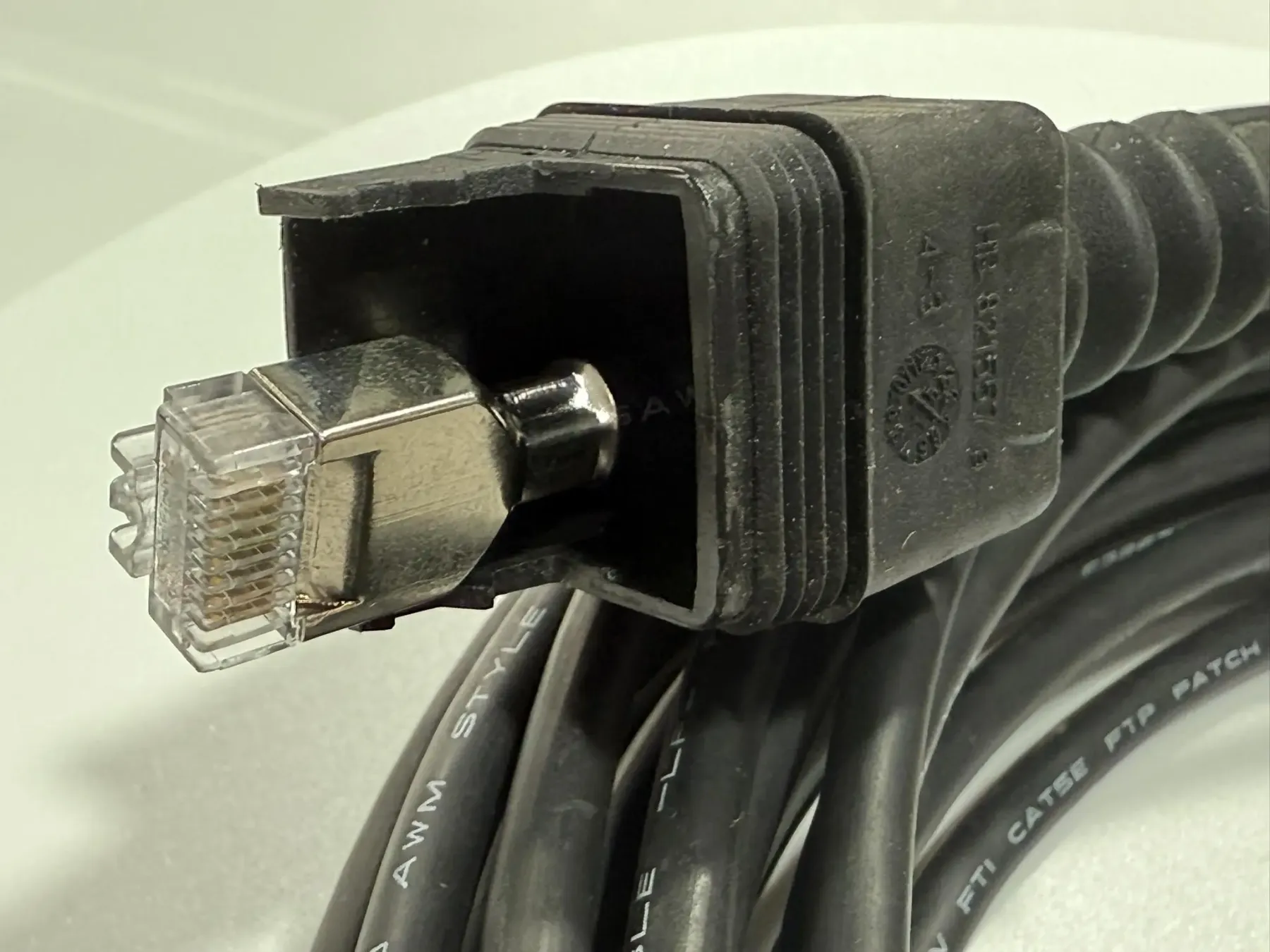 Base Station FTCR RJ45 Telecommunication Cable CAT5E 1m Copper Solid Conductor 8 Conductors Guangdong Made-boxintelecom