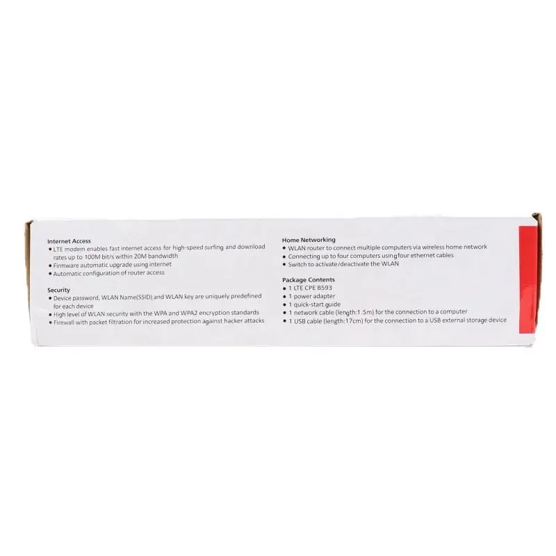 Best selling B593 LTE CPE 4G Router with SIM Card Slot B593S-22-boxintelecom