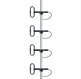 Hot Sale 400-470MHz 15dBi UHF Dipole Antenna with N Female for DAS