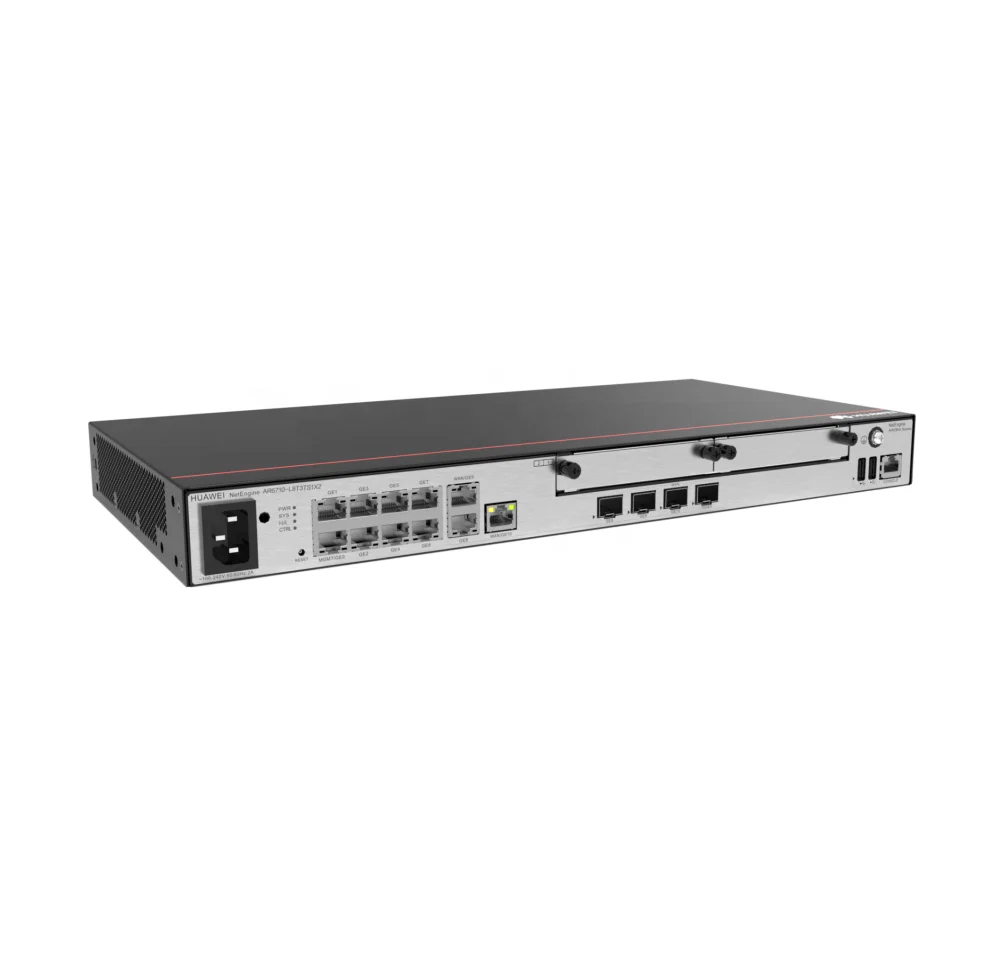 NetEngine AR6700 Series Enterprise SD-WAN Routers 2*GE Combo WAN AR6710-L8T3TS1X2