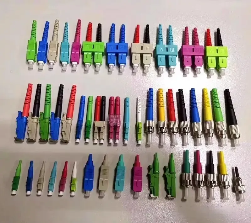 Fiber Optic Connector Kits SC/LC/FC/ST/MPO APC UPC 0.9/2.0/3.0mm Ferrule Assembly Parts