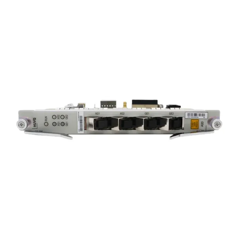 HUVQ 2*10GE 2*1GE Optical Interface Ethernet Uplink Board 2x SFP+ Module GPON EPON FTTH for ZXA10 C300 C350 OLT-boxintelecom