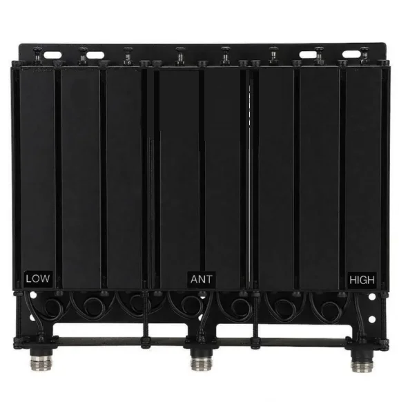 VHF UHF Duplexer  400-520MHz high power 100W 8-Cavities RF duplexer  for Two Way Radio Rep