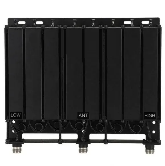 VHF UHF Duplexer  400-520MHz high power 100W 8-Cavities RF duplexer  for Two Way Radio Rep