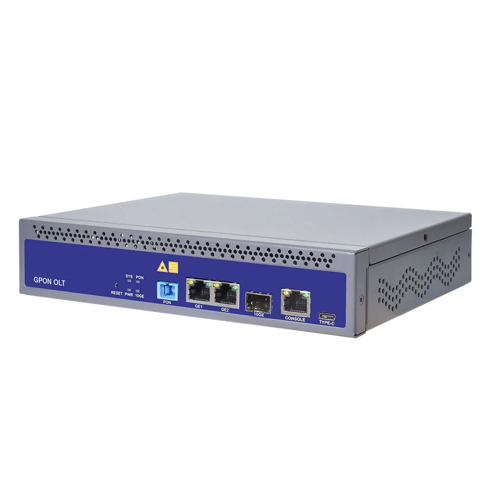 Factory Price 1port 1pon OLT Single PON 1 Puerto 2 Mini GPON 1 Port OLT mini olt gpon splicer fiber optic-boxintelecom