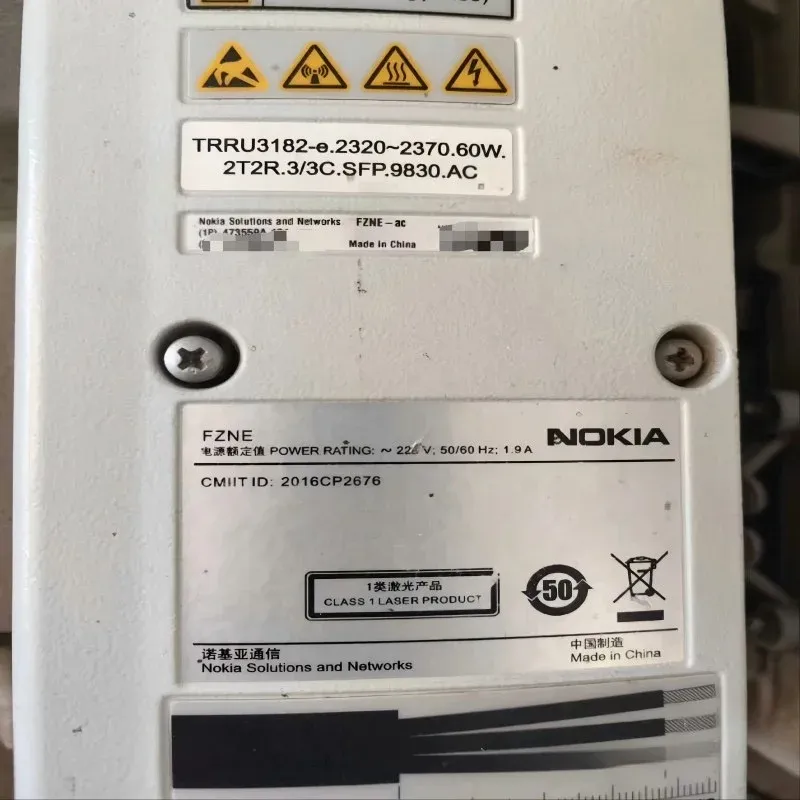 Wireless Communication Equipment Base Station RRU FZND 472618A FZNE 473559A FZNN 472835A  FZNI 472652A  FZFF-E 472834A-boxintelecom