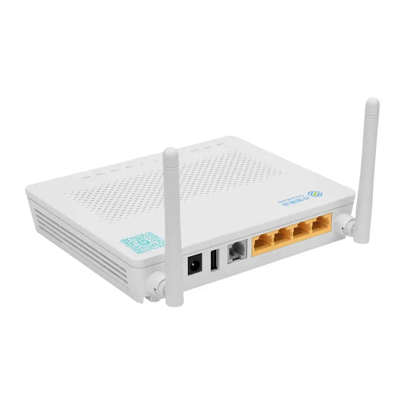 Fiber Modem USED GPON ONU HS8545M 1GE+3FE LAN +2.4G WIFI 2dbi WIFI ONU GEPON ONU XPON ONT for FTTH-boxintelecom