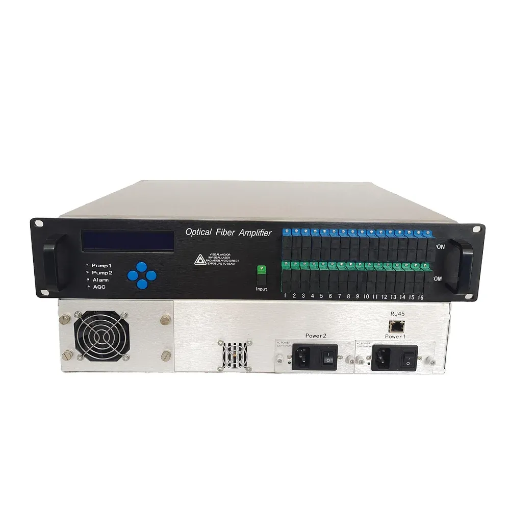 8*22 23 Db 8/16/32/64 Ports CATV Multi Ports High Power Optical Amplifier EDFA/High Out Optical Amplifier with WDM-boxintelecom