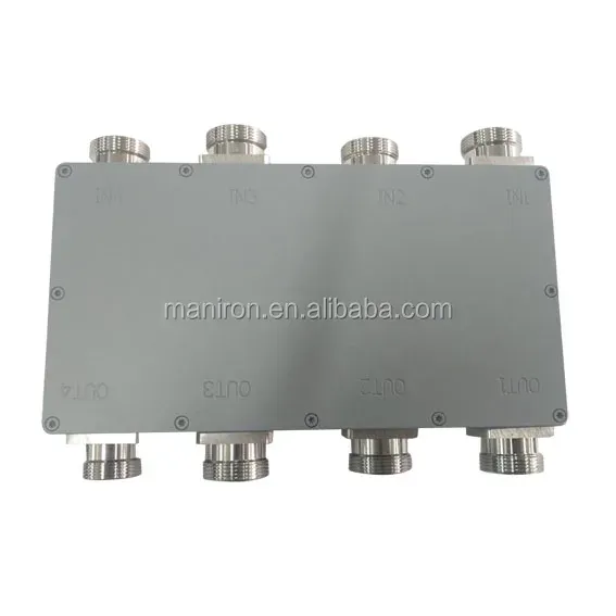 New type 3dB 600-6000 MHz 2 in 2 out 3dB Hybrid Coupler 5G/4G with low PIM low VSWR low