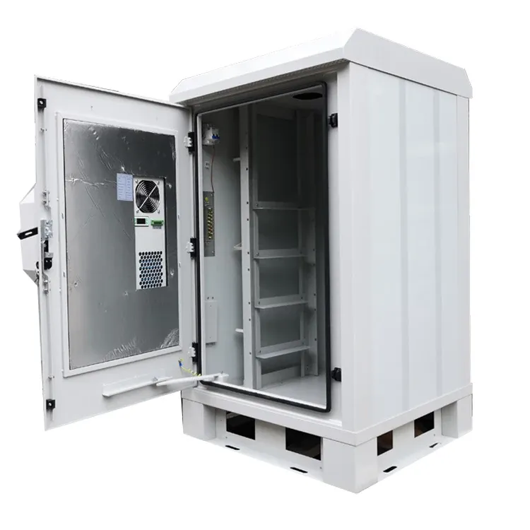 IP55 19" Outdoor Network Telecom Enclosure Outdoor Server Rack Cabinet Enclosure Telecom Distribution Outdoor Server Cabinet-boxintelecom