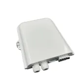 Fiber optic terminal boxPLC Distribution Box8 Cores FTTH Box