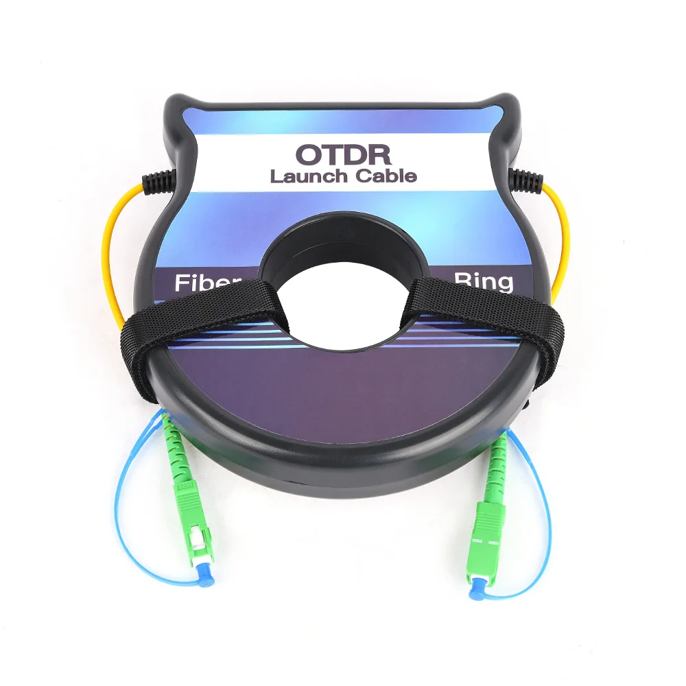 FTTH Singlemode   sc /upc - sc /upc Jumper  Otdr Launch Cable Box round  Box Type OTDR Launch Cable 1km/2km/3km-boxintelecom