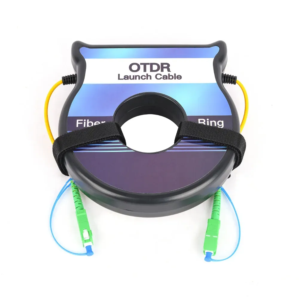 FTTH Singlemode   sc /upc - sc /upc Jumper  Otdr Launch Cable Box round  Box Type OTDR Launch Cable 1km/2km/3km-boxintelecom