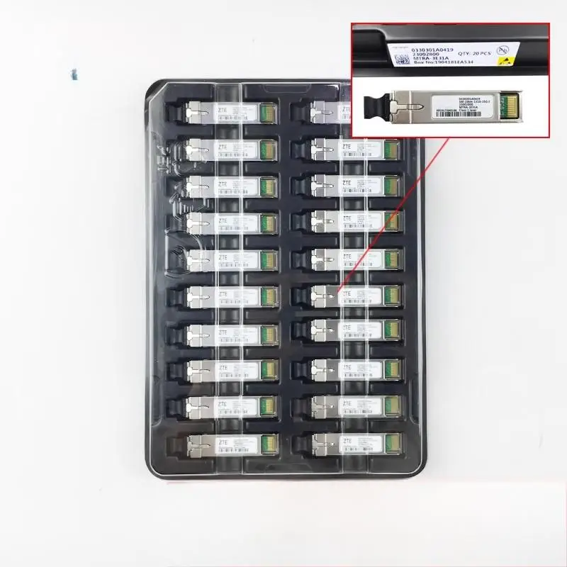 25G DWDM SFP28 Transceiver Module 10km 100GHz 50GHz LC Duplex Optical Module for 25G Ether