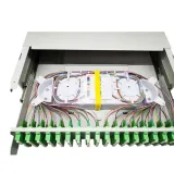 36 Port 144F 2U 19" Rack Mount Fiber Optic Patch Panel for Data Centers SC Duplex