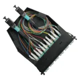 24 Fiber Cassette Module MPO/MPT to LC Duplex Multimode OM3/OM4 Cassette Terminal Blocks A