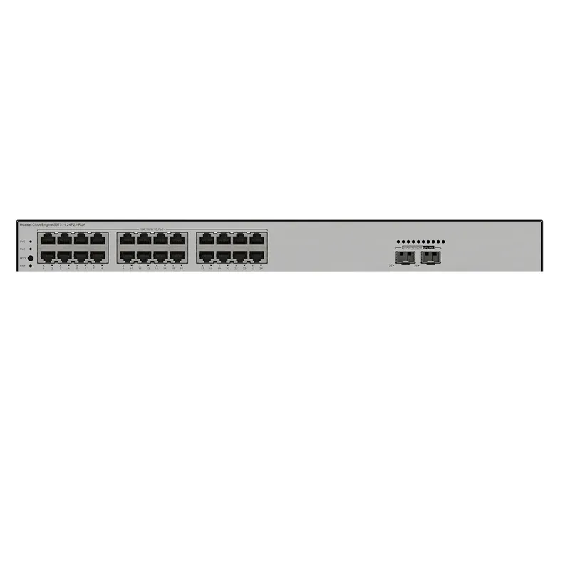 S5751-L24P2X-RUA 98012529 24 port poe gigabit switch with 24*10/100/1000BASE-T PoE+, 2*10G