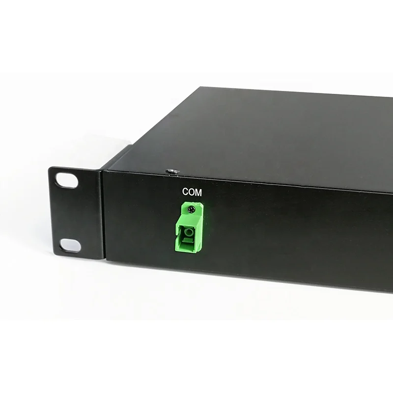 CWDM 1U Rack Mount Optic Equipment SC/APC Fiber BiDi 1550/1610nm 4CH Mux Demux 3-Year Warranty ZG Technology FTTh FTTx-boxintelecom
