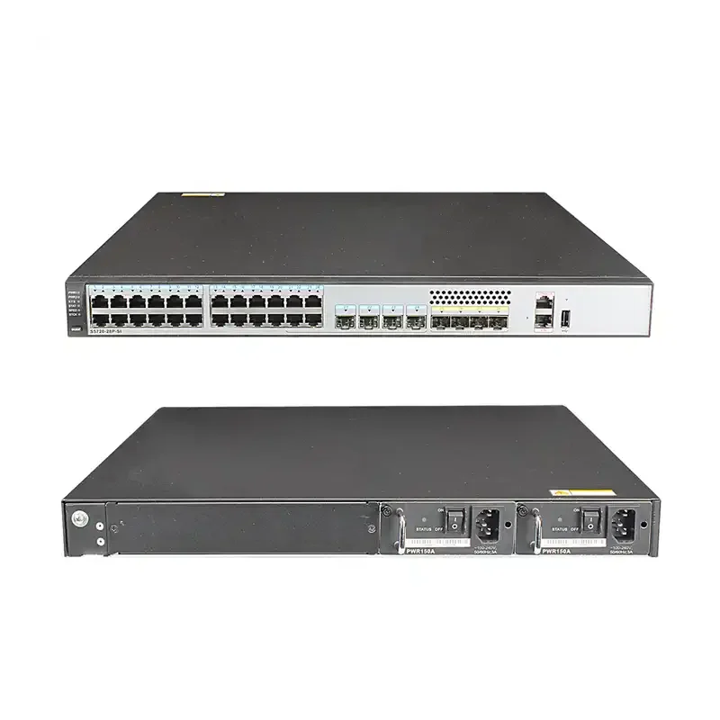 S5720-28X-SI-AC 02350DLT 20*10/100/1000BASE-T 4*combo 4* 10GE SFP+ ports network switch 0
