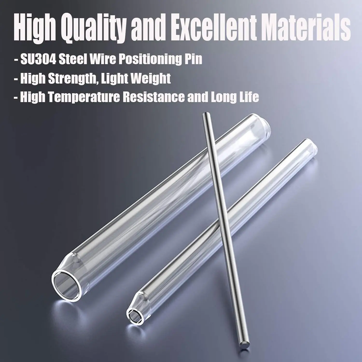 Clear PE Heat Shrinkable Tube 2.6mm Dia Fiber Optical Cable Fusion Splice Protection Sleev