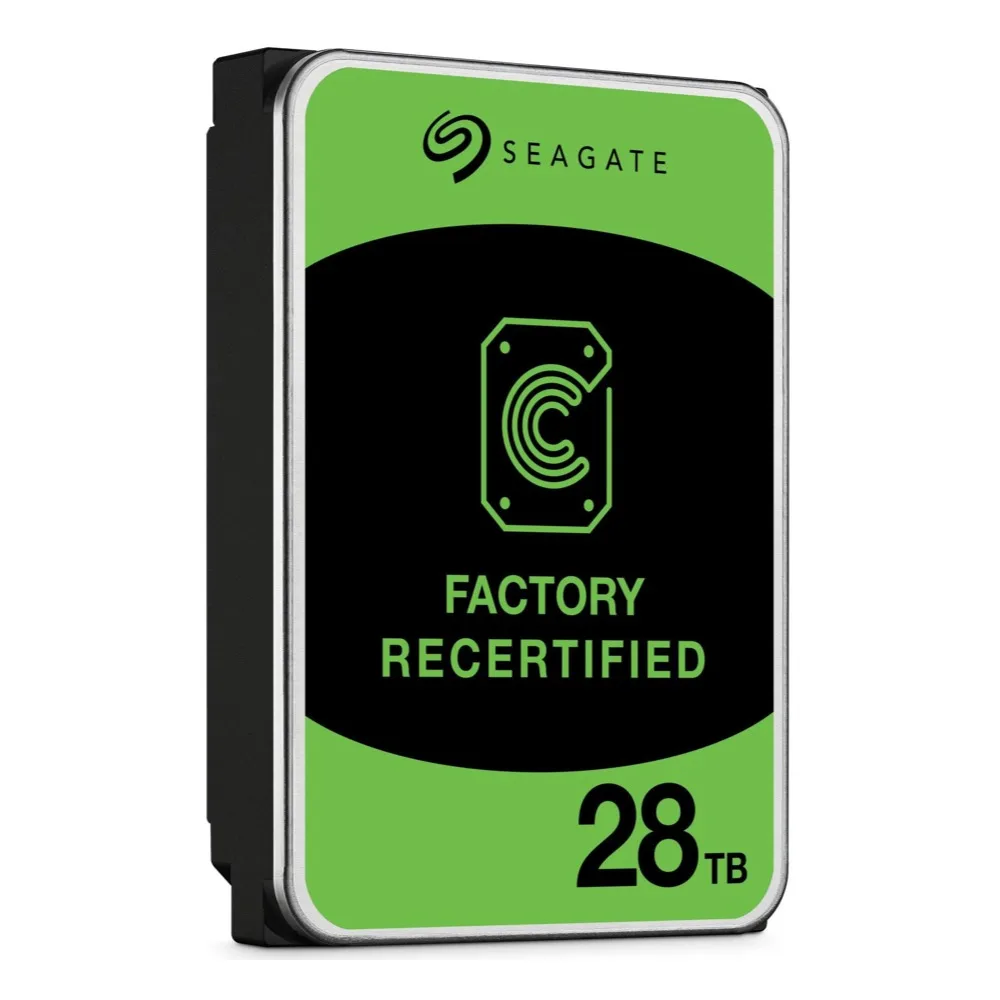 ST Recertified Exos X 28TB ST28000NM000C 3.5 HDD SATA 6Gb/s Internal Hard Drive CMR 7200 RPM 512MB Cache-boxintelecom