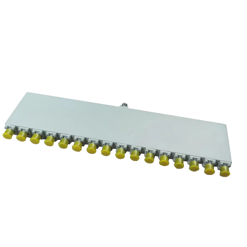 High band 16 Way Wilkinson rf Power Divider 4.5-26GHz SMAF