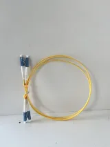 High Quality Single-Mode Dual Core LC/UPC 2.0mm Yellow Carrier Grade Power Patch Cord 4G B
