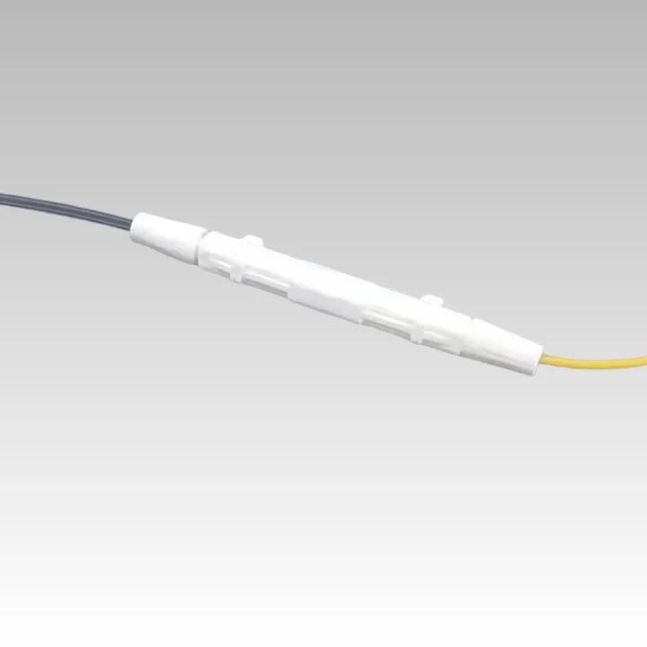 FTTH Drop Cable Fiber Optic Splice Protection Box 1-3 Core Waterproof Joint Closure with 1 Year