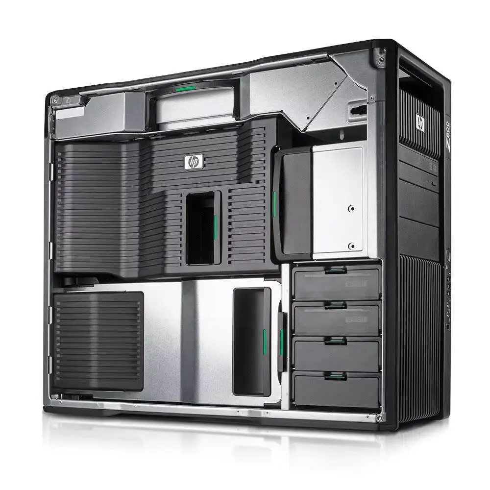 For HP Z800 Tower Server Computer Workstation with Xeon Processor DDR3 4G*2 120G SSD+1T HD