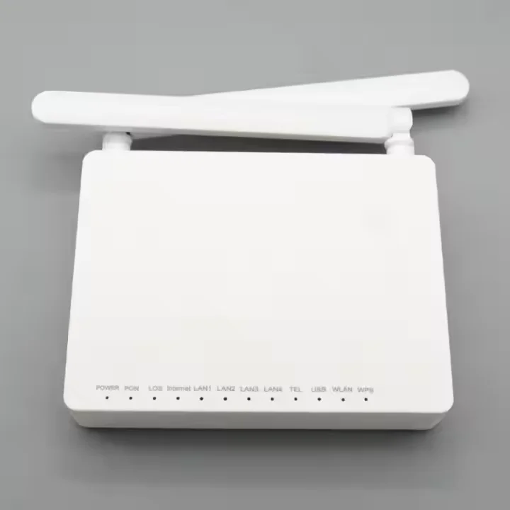 Single-Band Xpon Optical Modem FTTH ONU GM220S ONT with 1GE+3FE+1TEL+1USB+2.4G WIFI English Firmware XPON Fiber Optic Equipment-boxintelecom