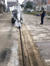 Road Cutter Micro Trencher for Fiber Optic Cable Blowing System| Mini Trenching Machine fo
