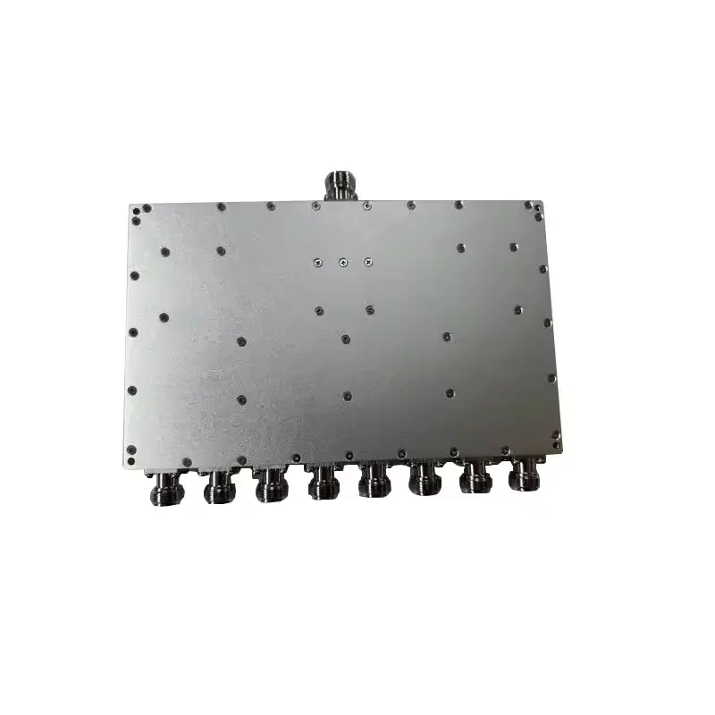 RF UHF Power Splitter 400-470MHz 8 Way Power Splitter 400MHz Wilkinson Power Splitter Divi