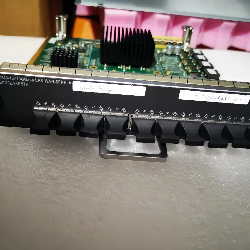 ME0D0LAXFB7H NE60 Series 10-Port 10gbase LAN/WAN-SFP+ OLT Flexible Card for FTTH/FTTB/FTTX Networks Muchen/OEM-boxintelecom