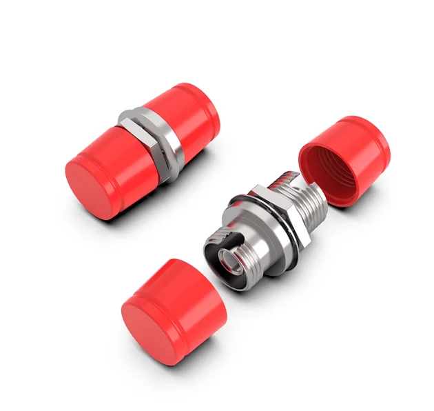 SC/LC Fiber Optic Adapter Quad Coupler OM3/OM4 Multimode Flange Type Connector Extender OEM Telecom Grade-boxintelecom