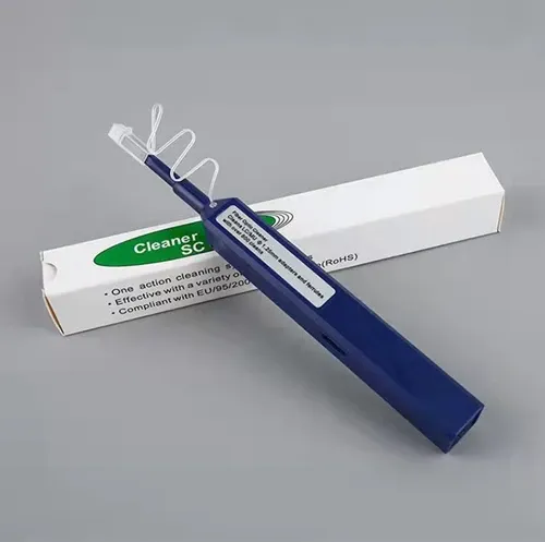 800 Times One Click 2.5mm SC FC Cleaner 1.25mm Pen LC Fiber Optic  Connector Cleaning Pen