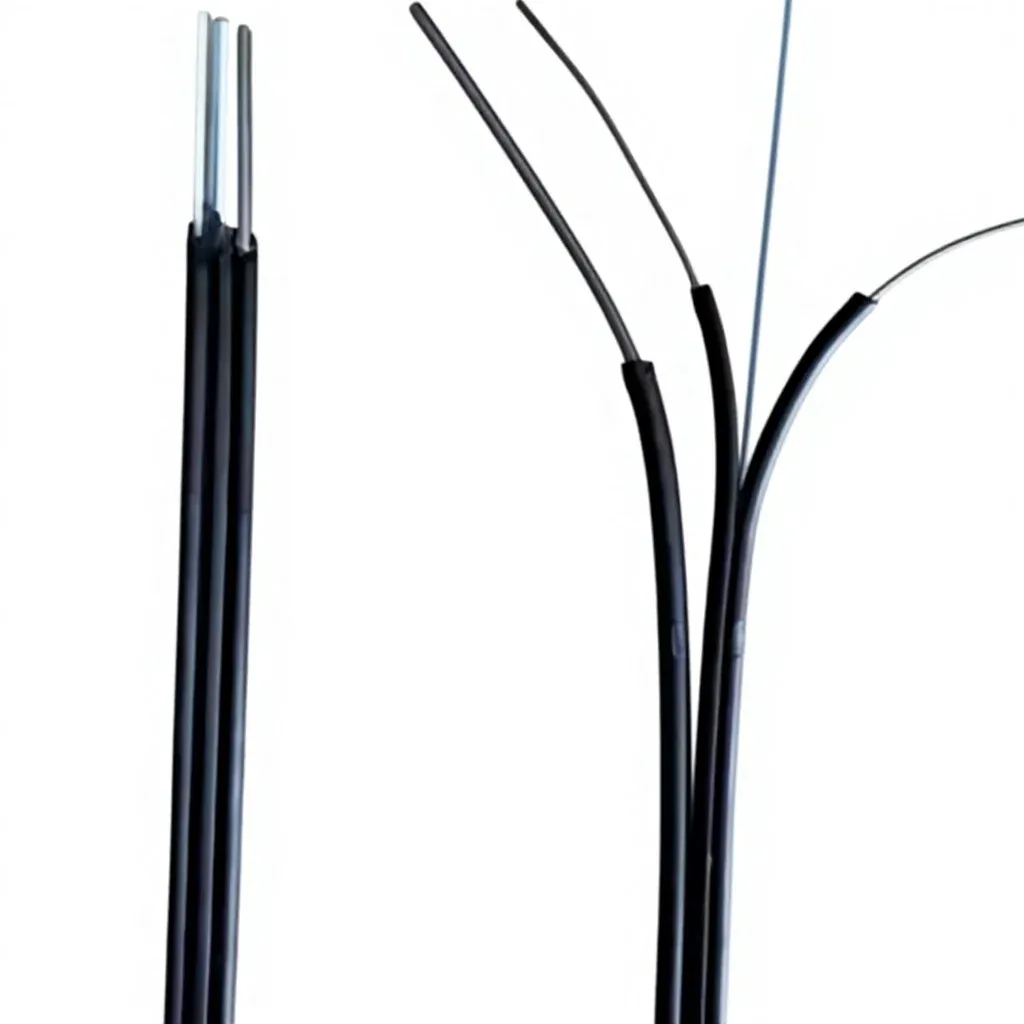Fiber Optic Cable 1 Core 2 Cores 4 Cores 1 Kilometer 2 Kilometers FTTH Descent Cable Single-mode Indoor and Outdoor-boxintelecom