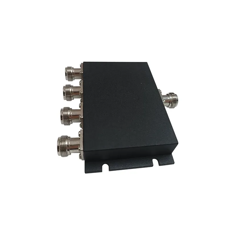 Wide Frequency Range Low PIM High Power UHF 350-370/806-866 4 Way Power Splitter Divider w