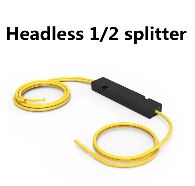 1x2 Fiber Optic Splitter Box, SC LC FC Fiber Optic Splitter 1:2 for Telecom,FTTH, Data Cen