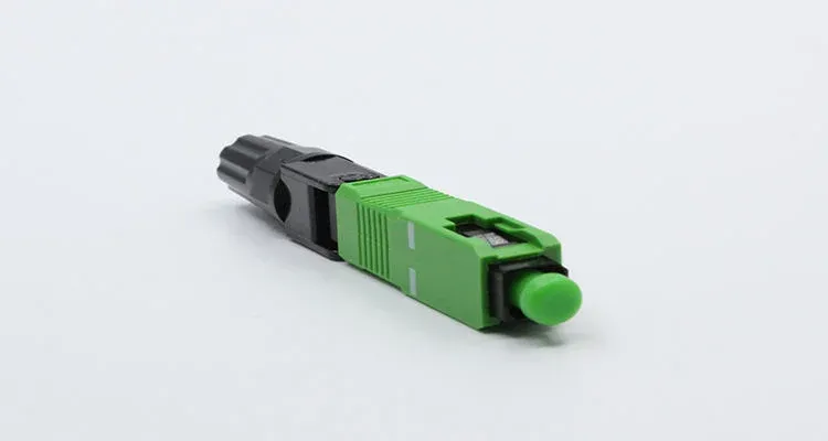 High Quality SC APC UPC Fiber Fast Connector 60mm Field Assembly Optical Used for Network-boxintelecom