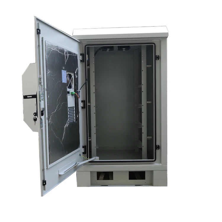 IP55 19" Outdoor Network Telecom Enclosure Outdoor Server Rack Cabinet Enclosure Telecom Distribution Outdoor Server Cabinet-boxintelecom