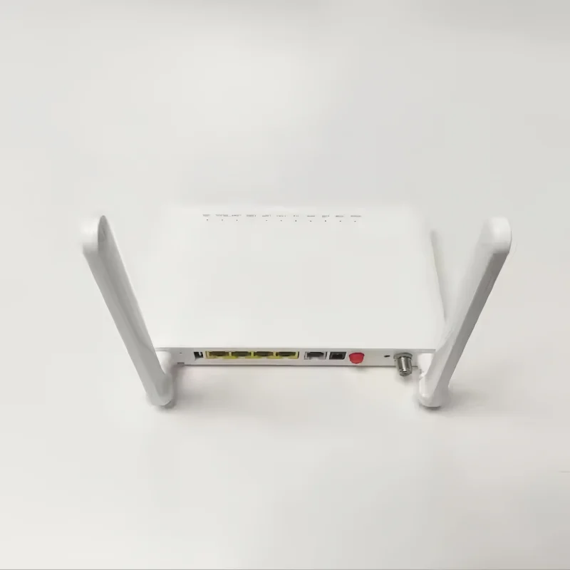ZT Spering F668V ONU ONT Xpon 4GE+1POTS+2USB+CATV+WiFi 2.4G/5G 5dBi Dual Band DC Power 9 Lights Modem FTTH 1 Year-boxintelecom