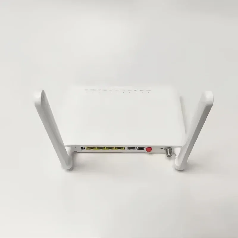ZT Spering F668V ONU ONT Xpon 4GE+1POTS+2USB+CATV+WiFi 2.4G/5G 5dBi Dual Band DC Power 9 Lights Modem FTTH 1 Year-boxintelecom