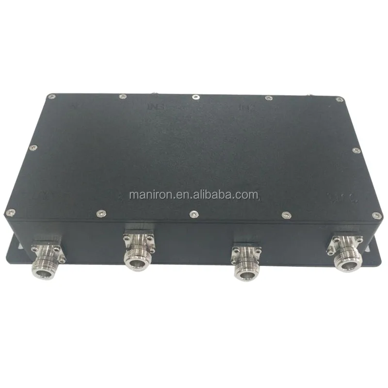 4x1 Rf Low PIM Hybrid Combiner Coupler with 698-3800MHz