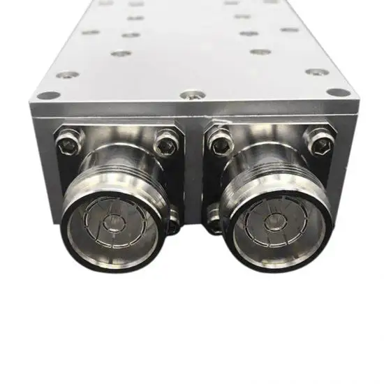 Low PIM -153dBc 50W 698-3800MHz 4.3-10 Female 2 way RF Wilkinson Power Splitter Divider fo