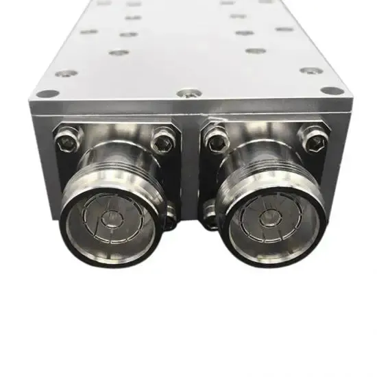 Low PIM -153dBc 50W 698-3800MHz 4.3-10 Female 2 way RF Wilkinson Power Splitter Divider fo