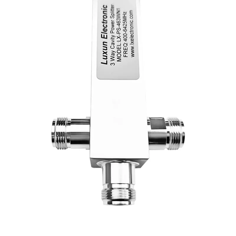 boxin 400-6425mhz 3 Way Cavity Power Splitter RF Power Divider for Wireless Solutions IBS 