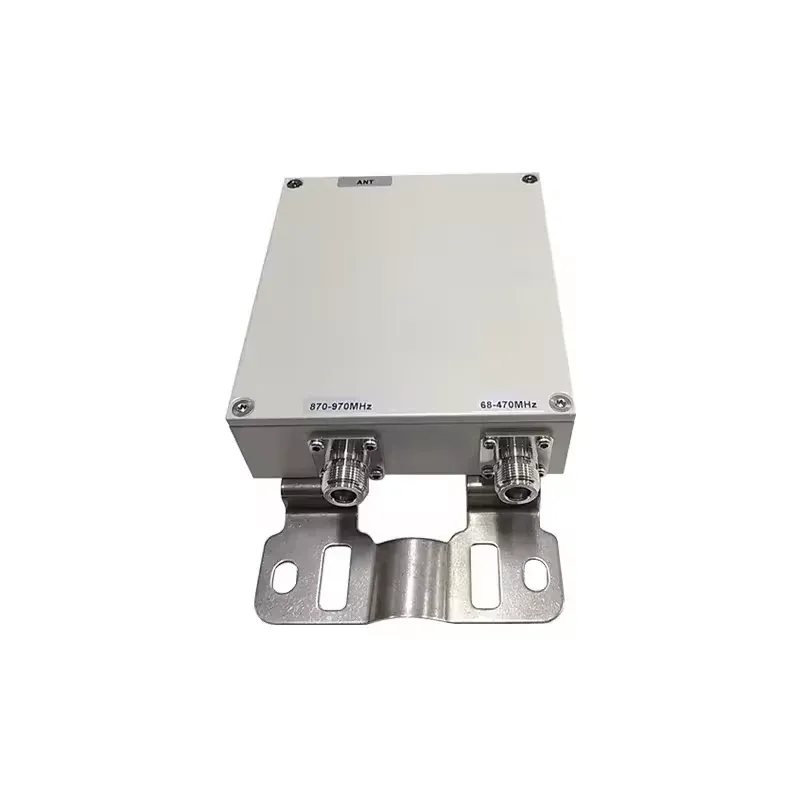 Low PIM RF Cavity Diplexer Dual Band Combiner 80-520&694-2700MHz NF -155dBc