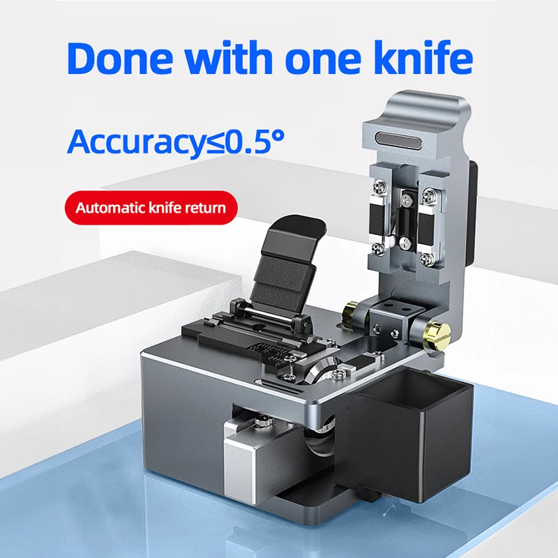 GUAGNYAN Q1 High-Precision Fiber Optic Cutter Optical Fiber Clever Cutter FTTH Fiber Optic